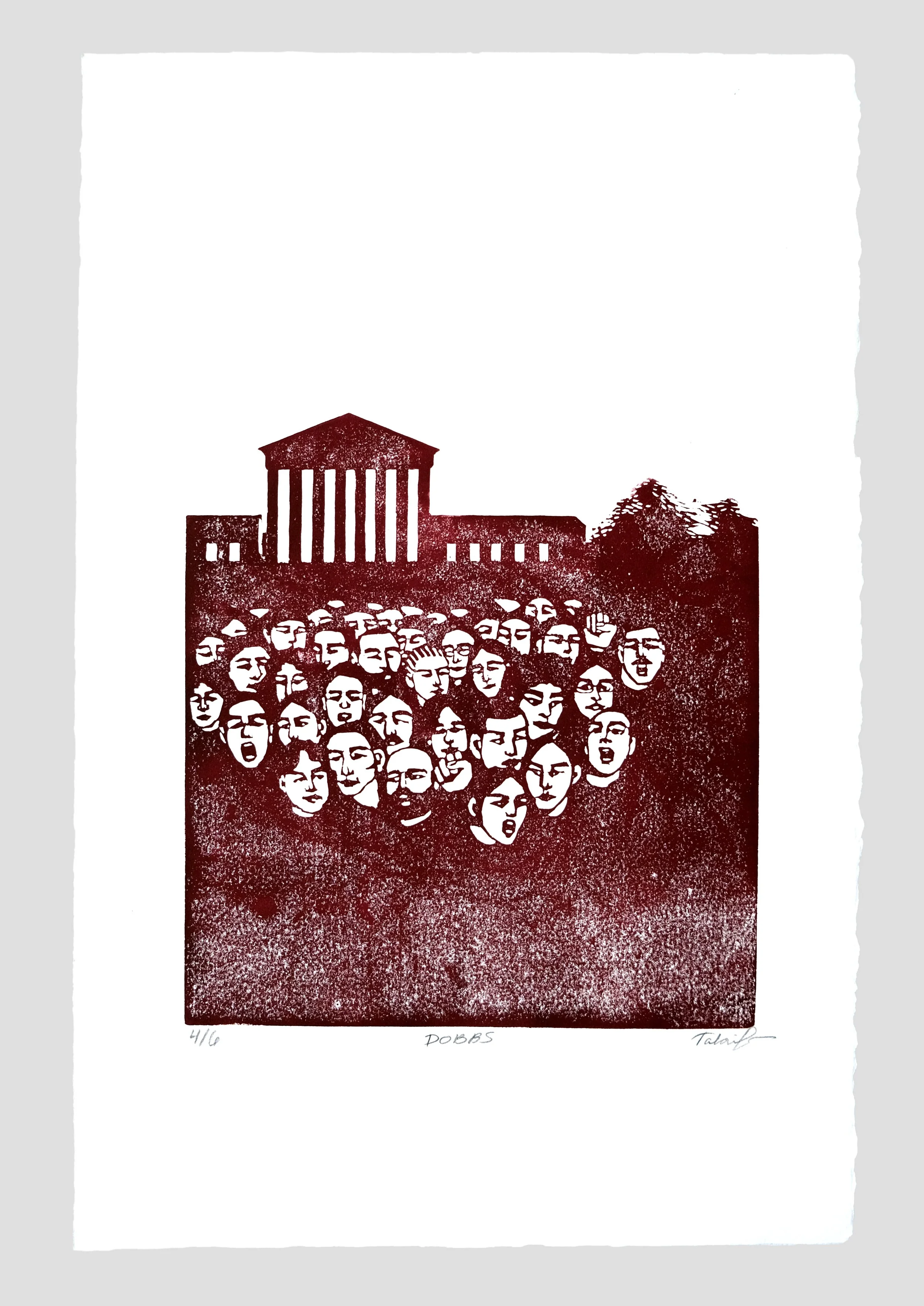 Dobbs Block Print — Tabitha Arnold